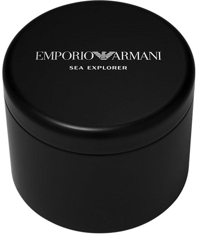 Emporio Armani - Horloge - Blauw Divers