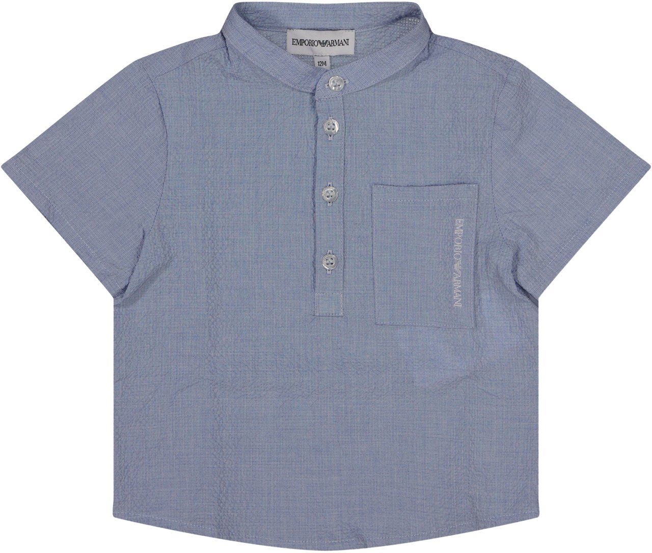 Emporio Armani Armani Baby Jongens Blouse In Licht Blauw Blauw
