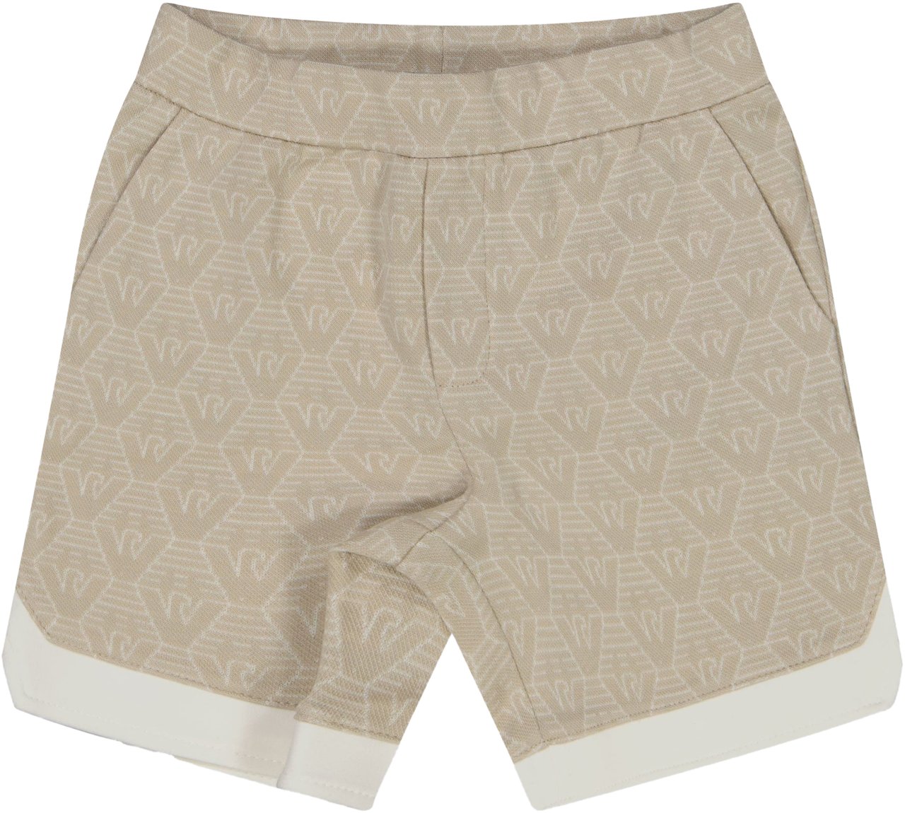 Emporio Armani Armani Baby Jongens Shorts In Licht Beige Beige