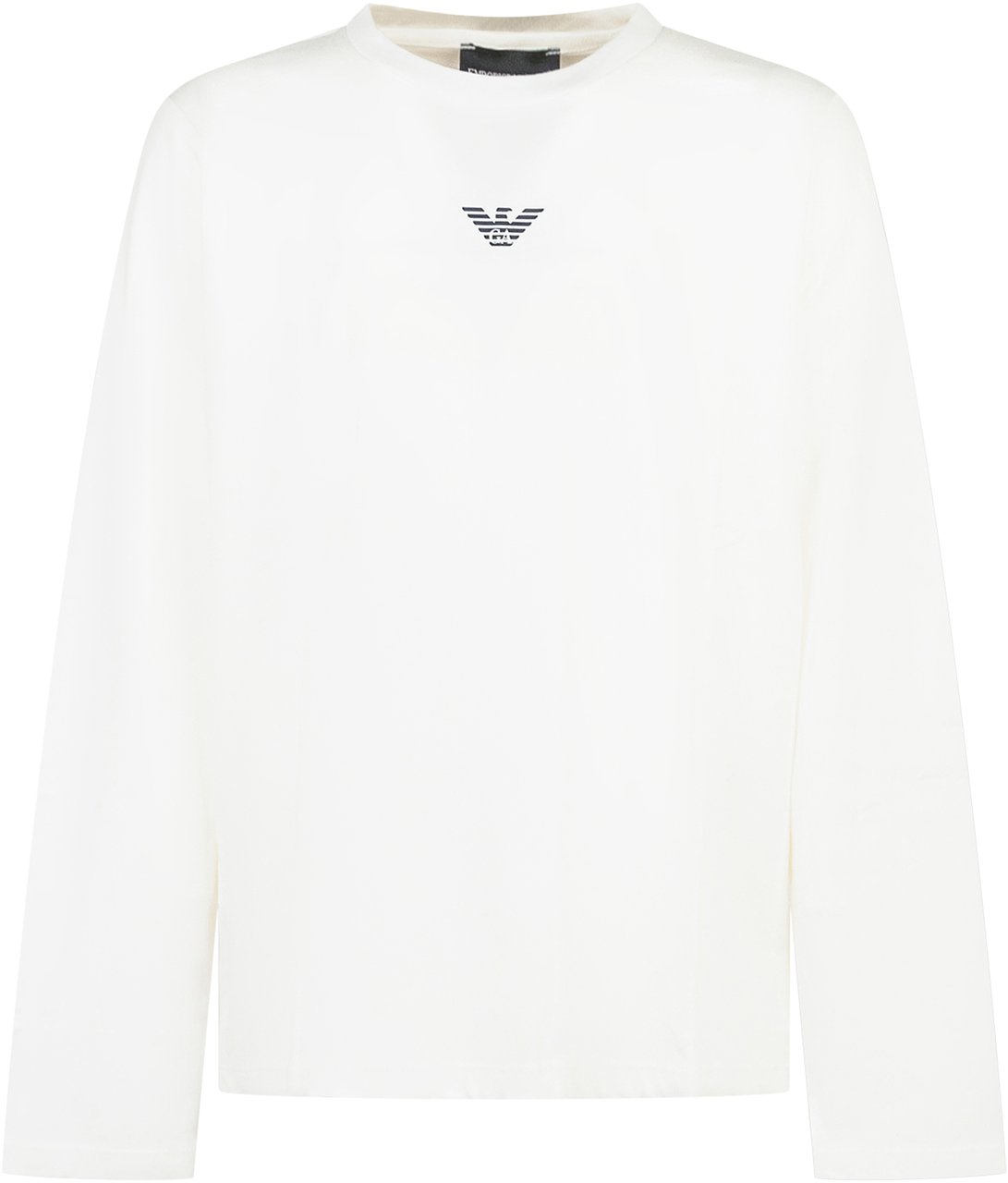 Emporio Armani Emporio Armani Maglia Bianca da Bambino con Logo Wit