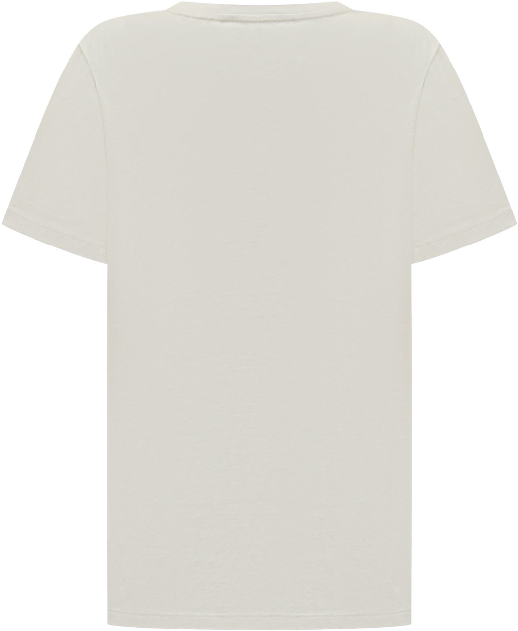 Emporio Armani T-shirt Bianca con Logo Emporio Armani Wit