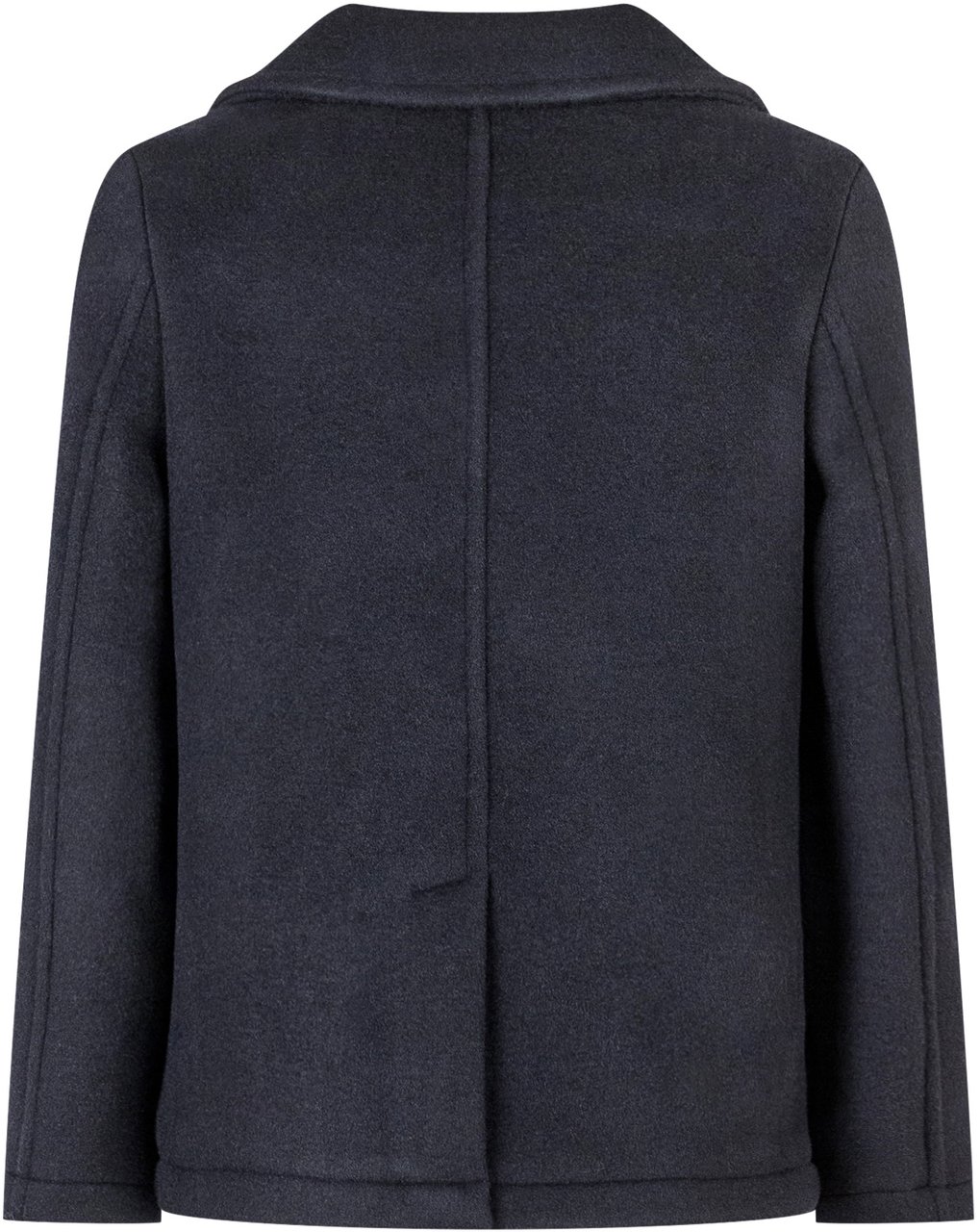 Emporio Armani Emporio Armani Peacoat Doppiopetto in Lana Blu Navy