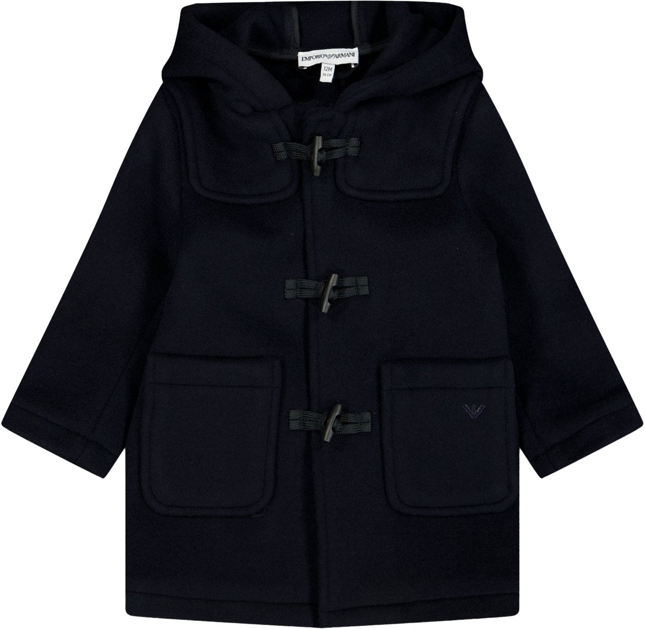 Emporio Armani Armani Baby Jongens Winterjas In Donker Blauw Blauw