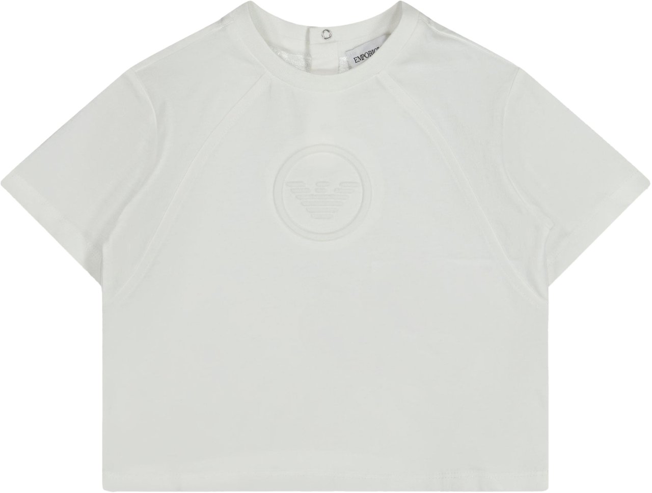 Emporio Armani Armani Baby Jongens T-Shirt In Wit Wit