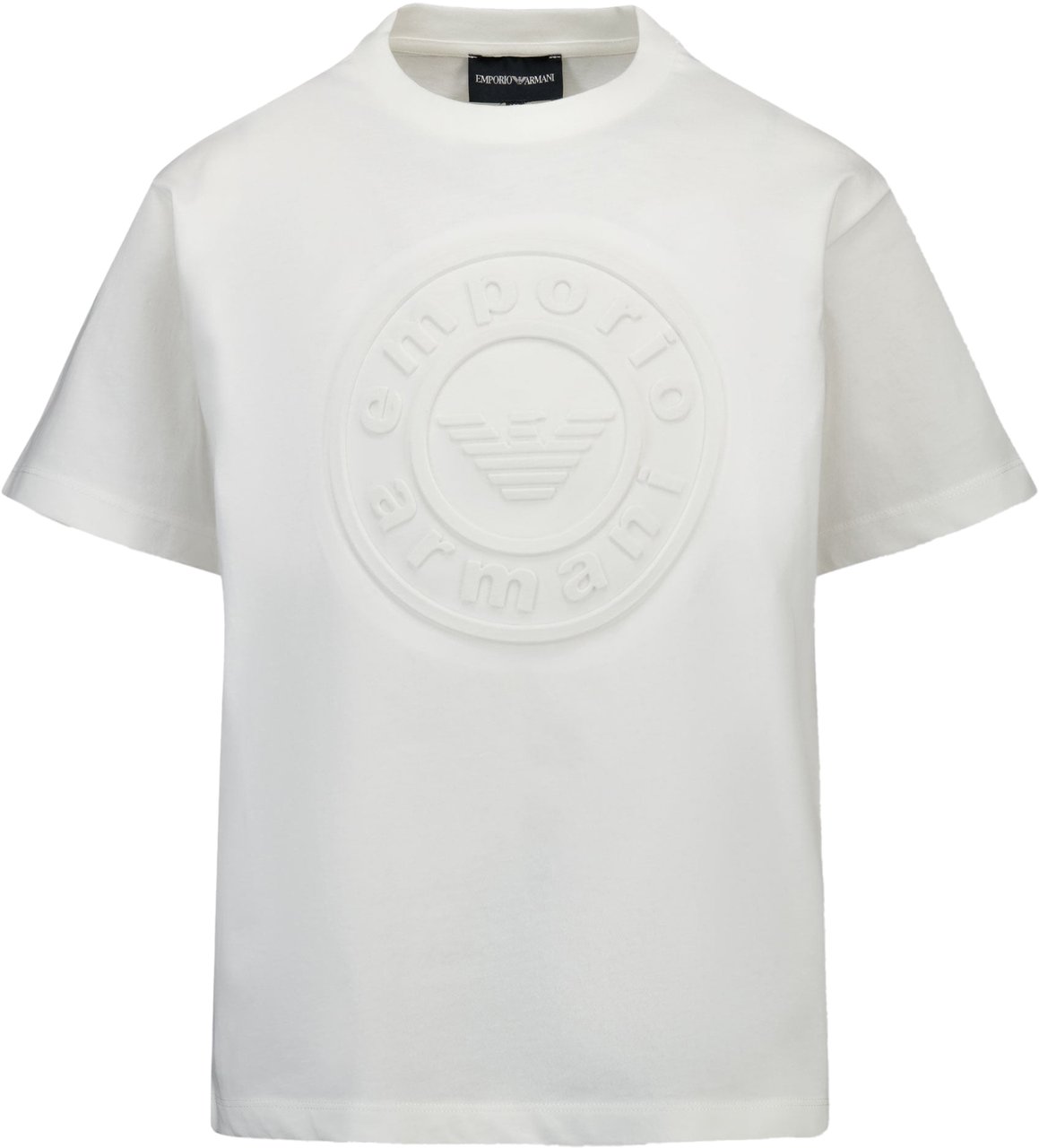 Emporio Armani Armani Kinder Jongens T-Shirt In Wit Wit