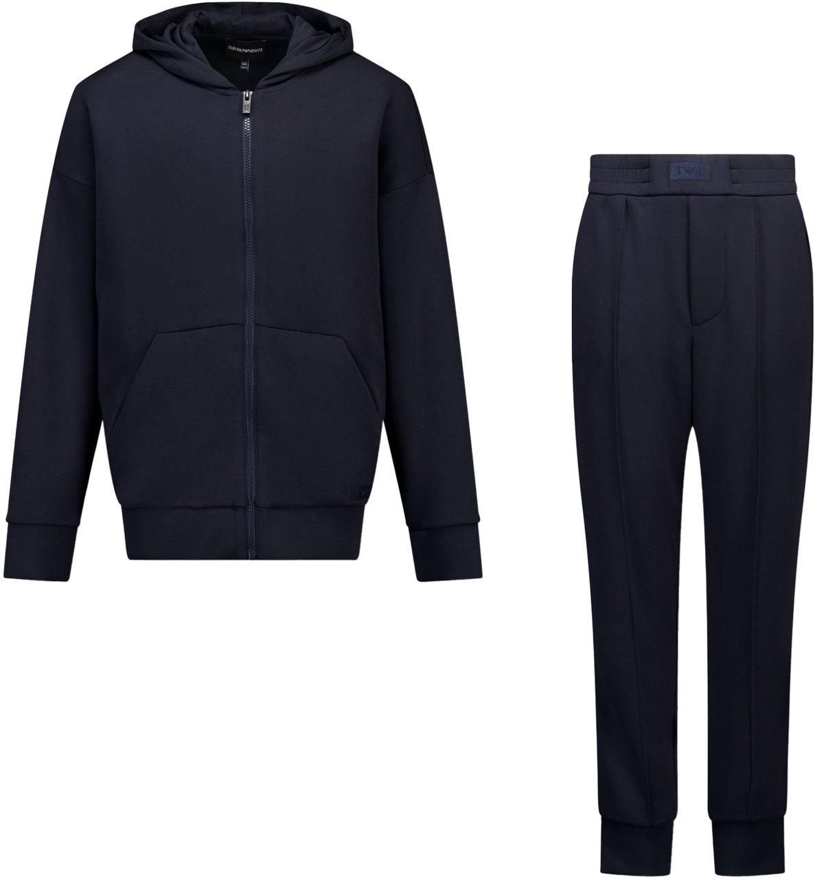Emporio Armani Armani Kinder Jongens Joggingpak In Navy Blauw