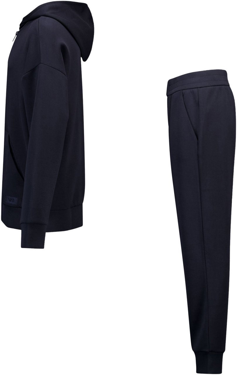 Emporio Armani Armani Kinder Jongens Joggingpak In Navy Blauw