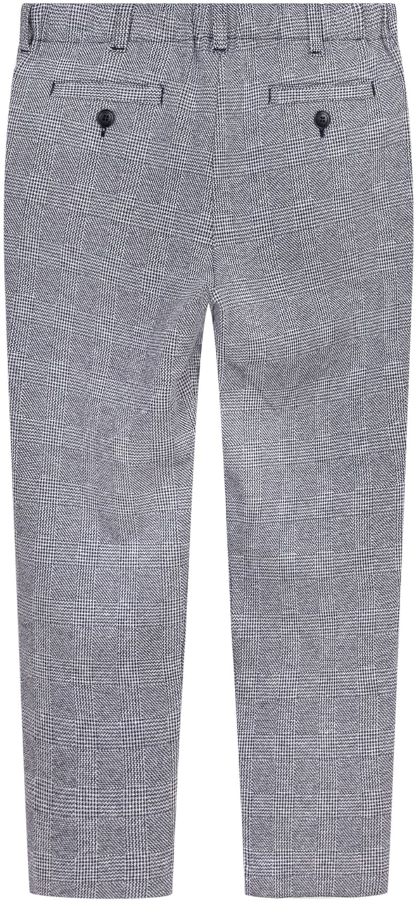 Emporio Armani Emporio Armani Pantaloni a Quadri da Bambino Grijs