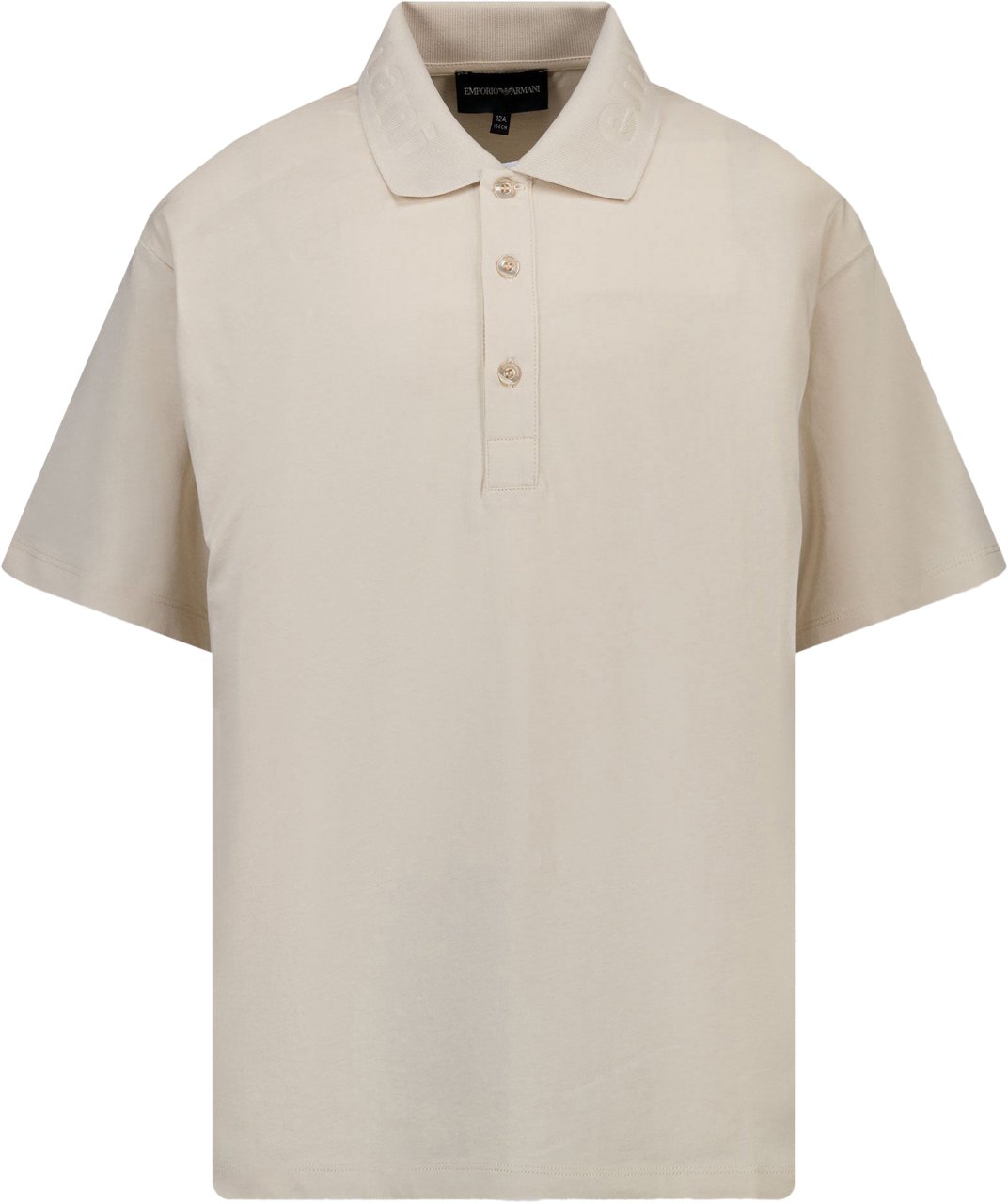 Emporio Armani Armani Kinder Jongens Polo In Beige Beige