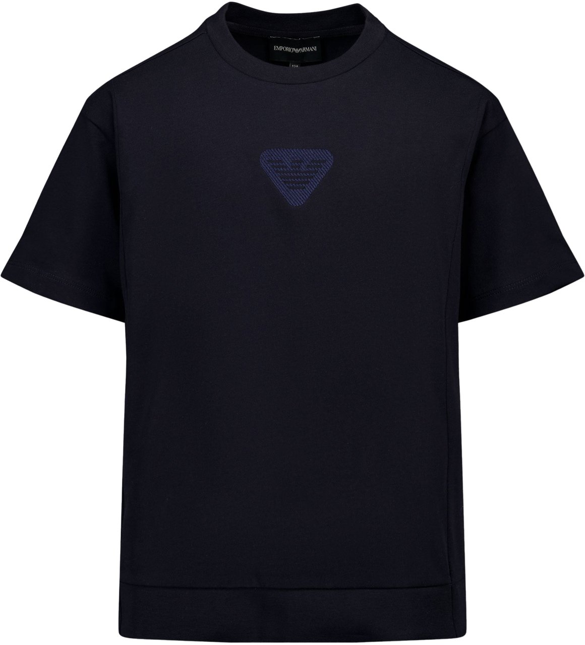 Emporio Armani Armani Kinder Jongens T-Shirt In Navy Blauw