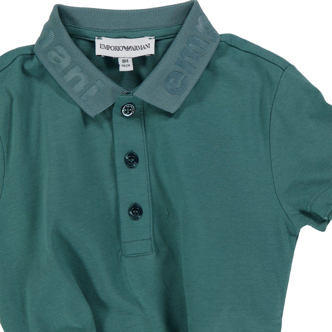 Emporio Armani Armani Baby Jongens Polo In Donker Groen Groen