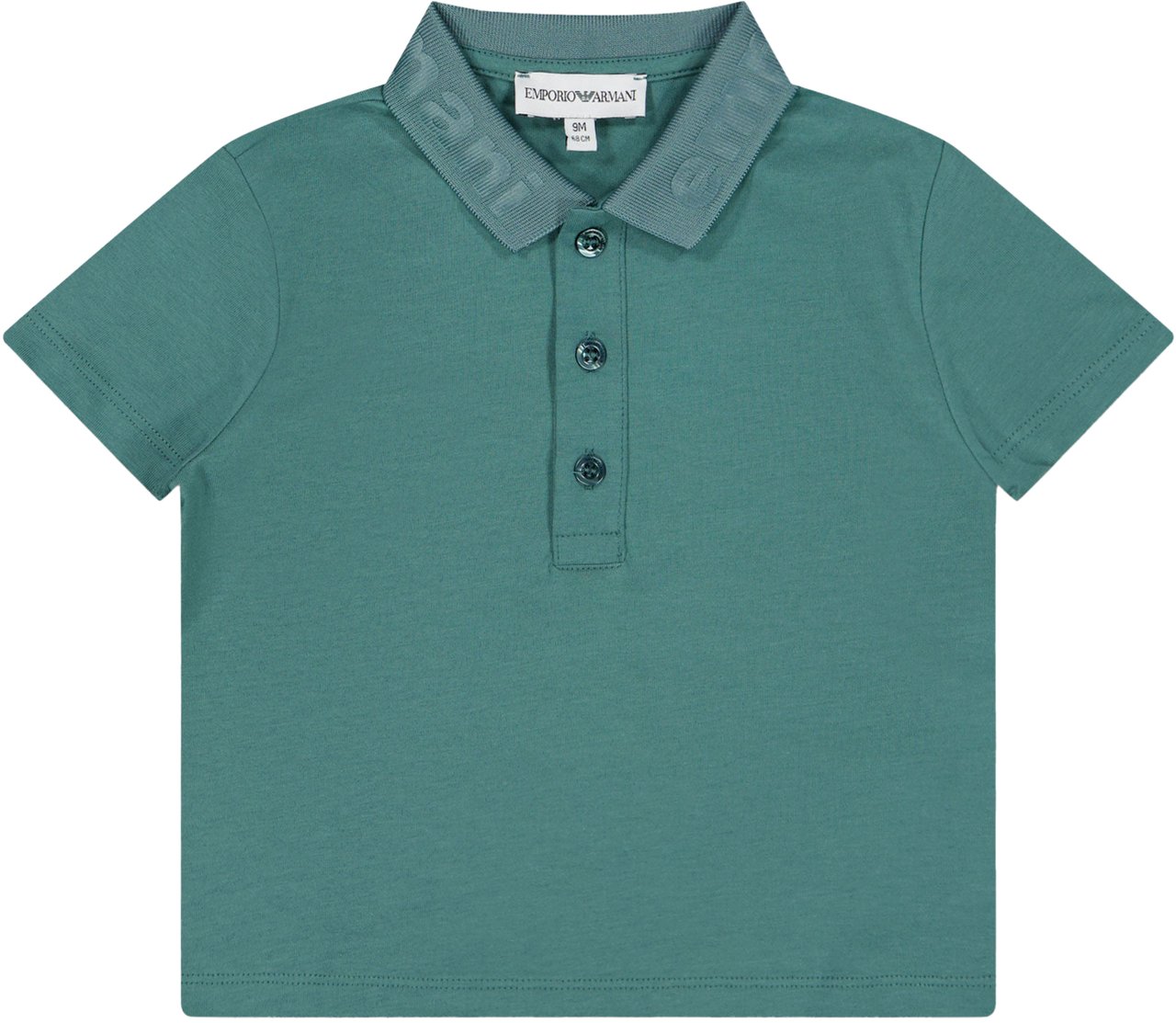 Emporio Armani Armani Baby Jongens Polo In Donker Groen Groen