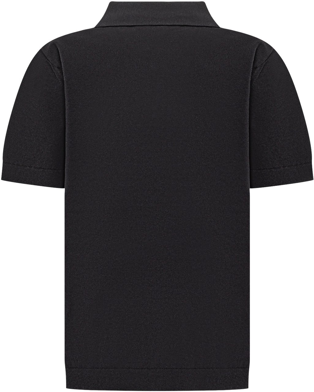 Emporio Armani Polo Nera con Logo Emporio Armani Zwart