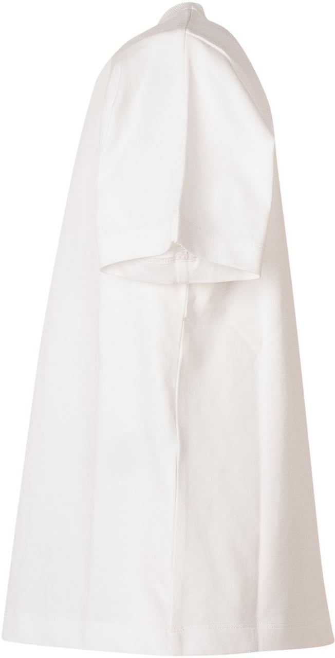 Emporio Armani T-shirt con Logo Frontale Wit