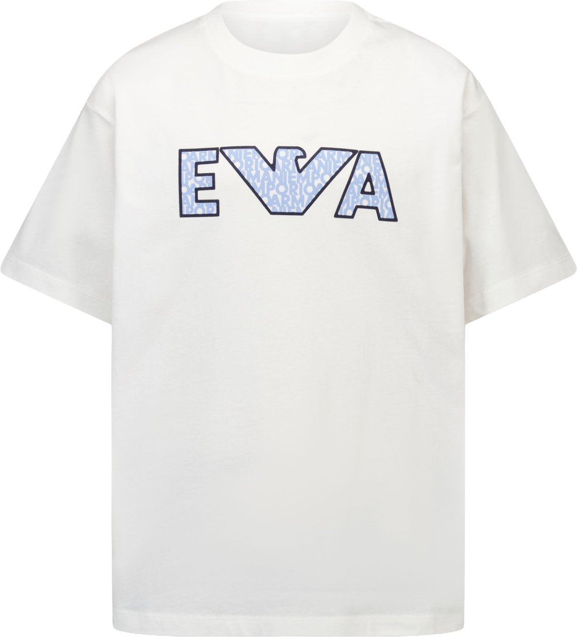 Emporio Armani Armani Kinder Jongens T-Shirt In Wit Wit