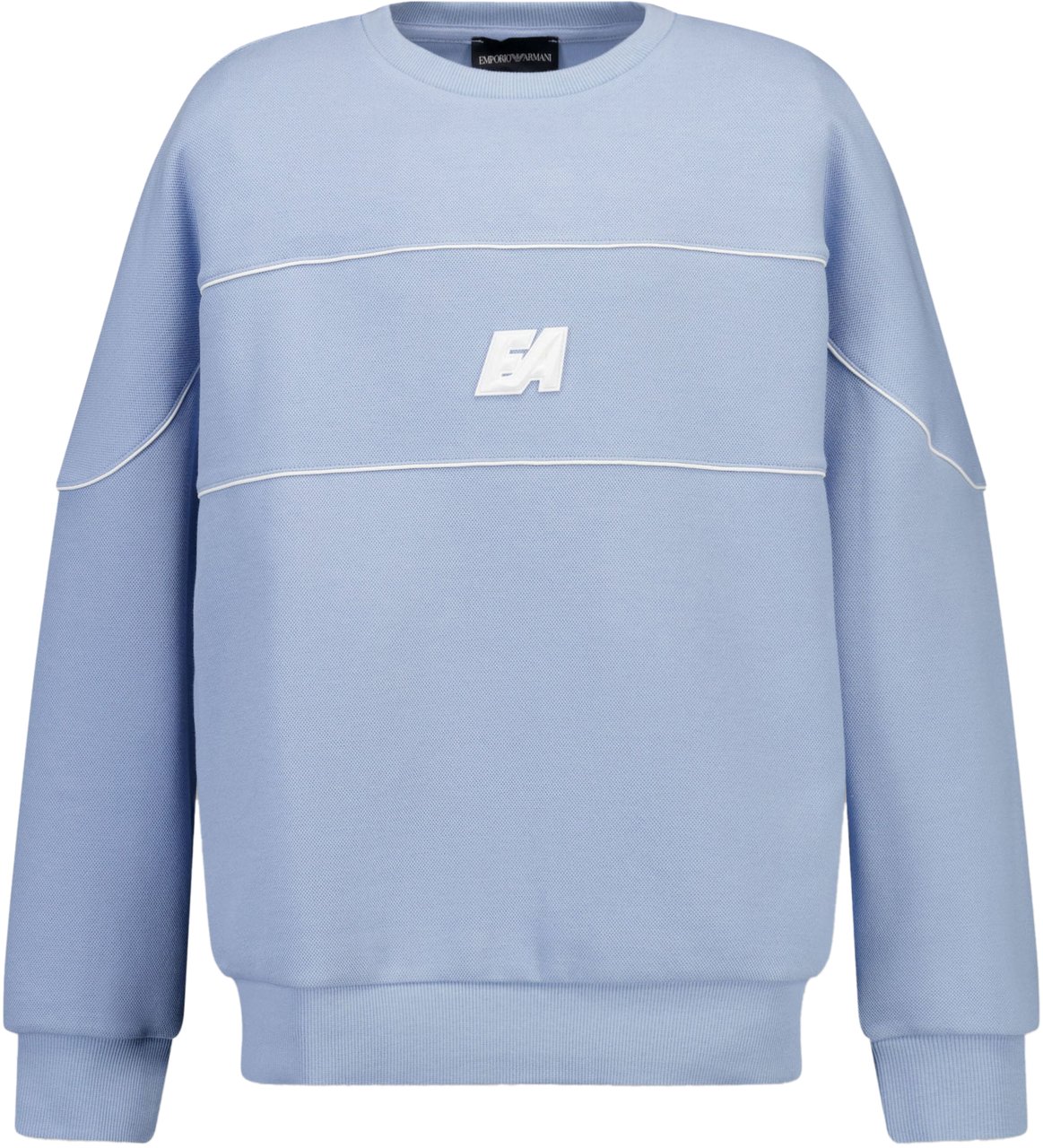 Emporio Armani Armani Kinder Jongens Trui In Licht Blauw Blauw