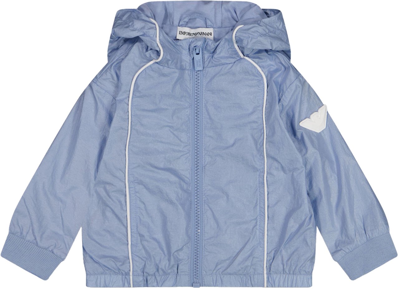 Emporio Armani Armani Baby Jongens Zomerjas In Licht Blauw Blauw