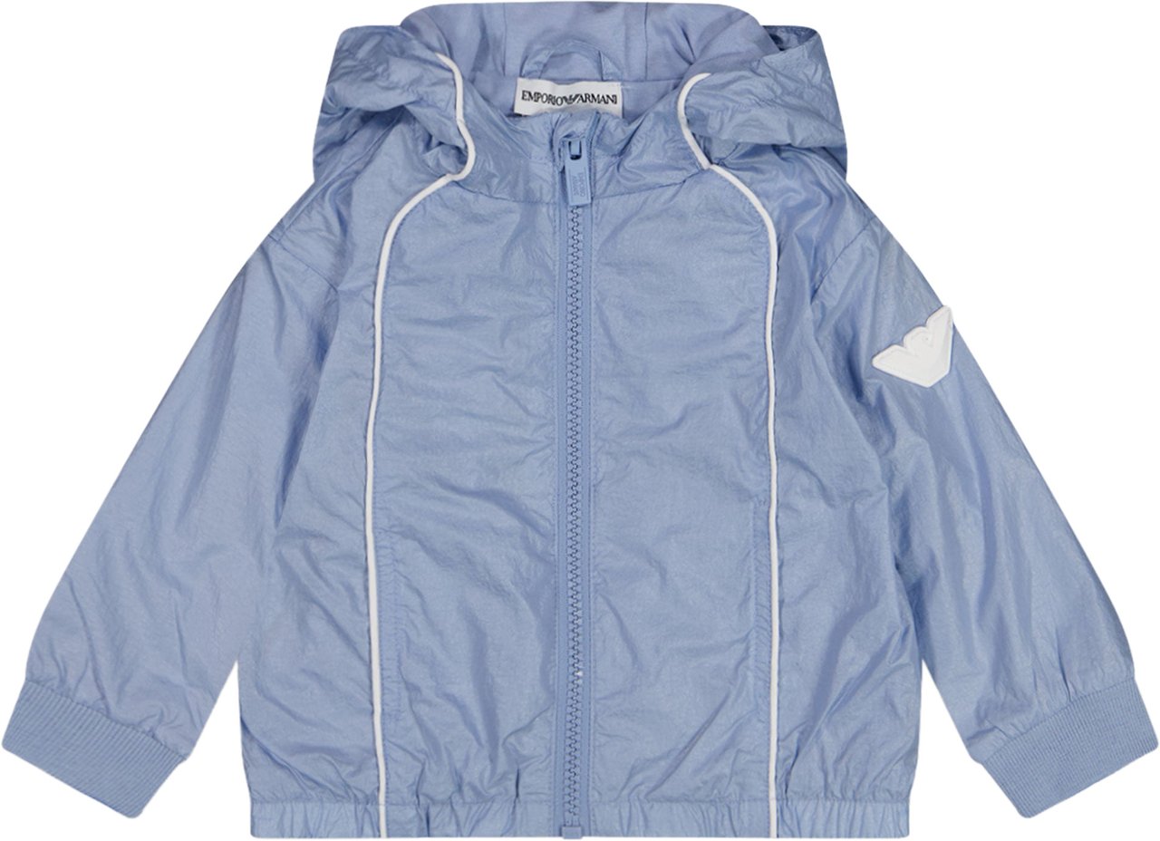Emporio Armani Armani Baby Jongens Zomerjas In Licht Blauw Blauw