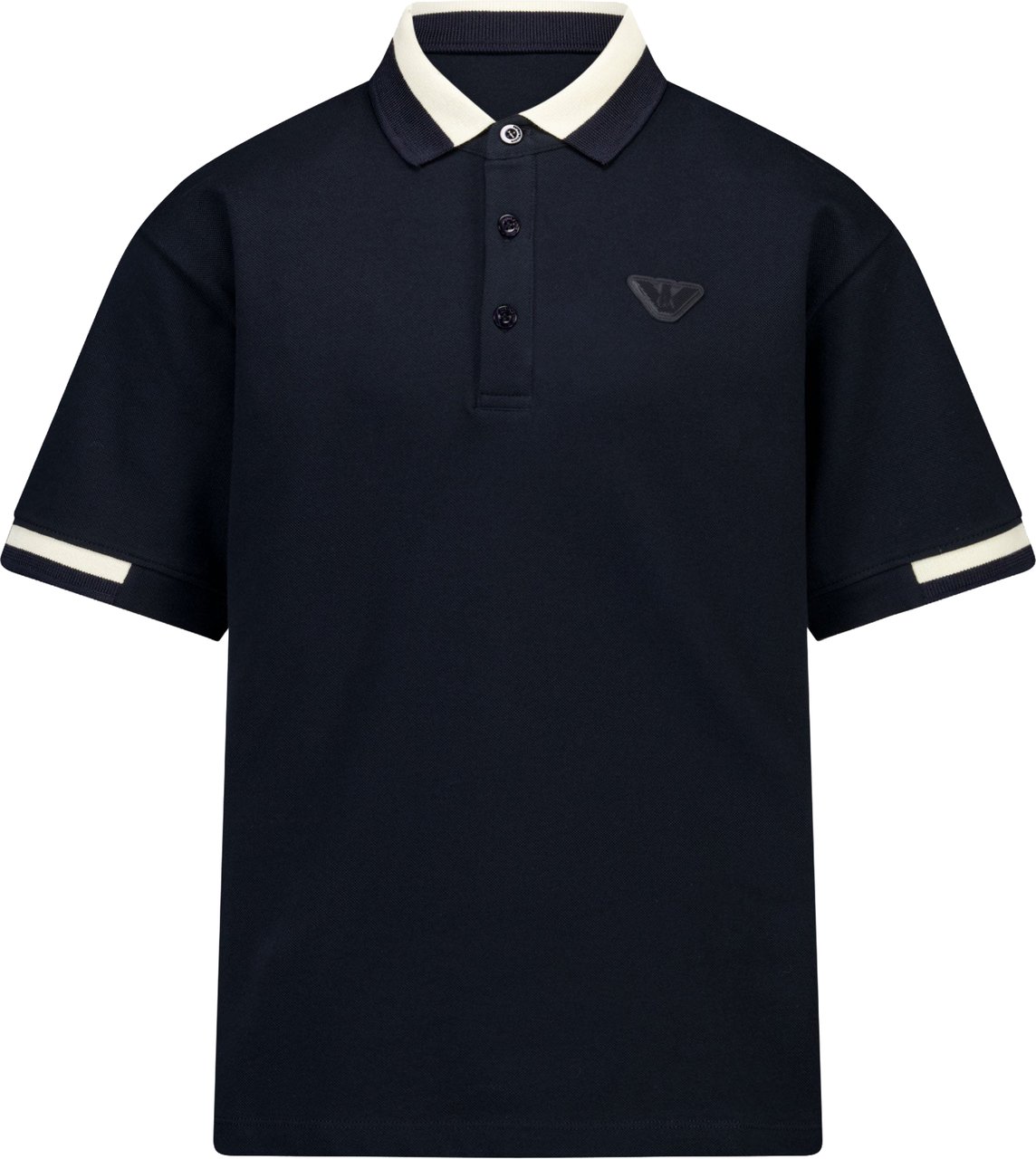 Emporio Armani Armani Kinder Jongens Polo In Navy Blauw