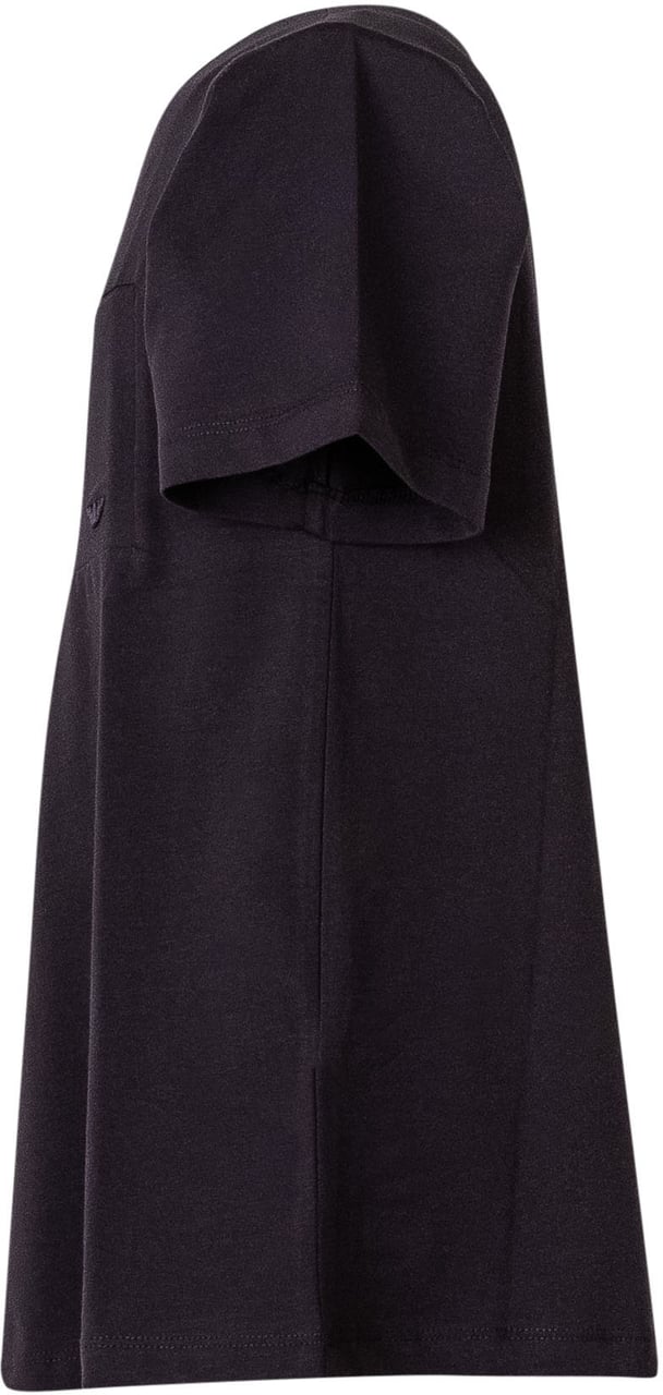 Emporio Armani T-shirt con Tasca Applicata Donkergrijs