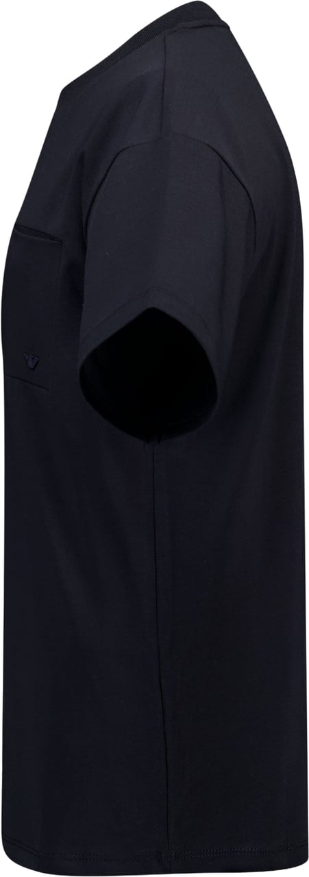 Emporio Armani Armani Kinder Jongens T-Shirt In Navy Blauw