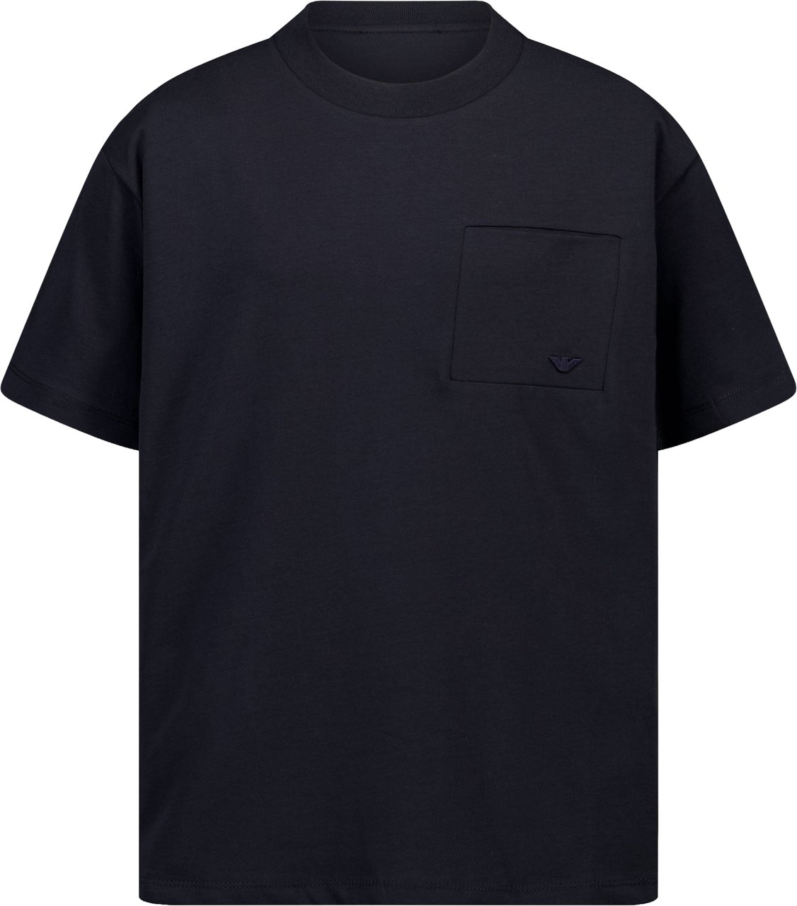 Emporio Armani Armani Kinder Jongens T-Shirt In Navy Blauw