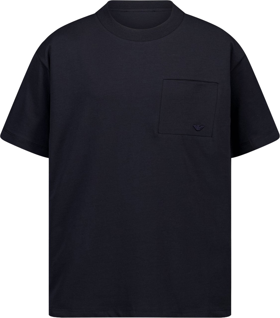 Emporio Armani Armani Kinder Jongens T-Shirt In Navy Blauw