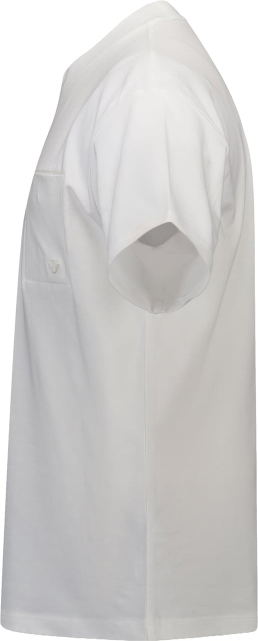 Emporio Armani Armani Kinder Jongens T-Shirt In Wit Wit