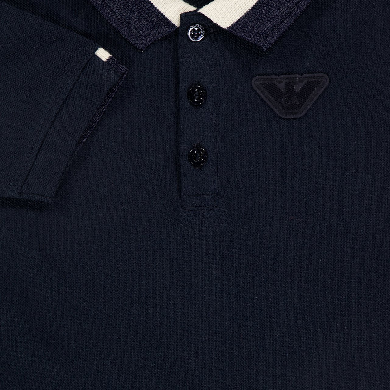 Emporio Armani Armani Baby Jongens Polo In Navy Blauw