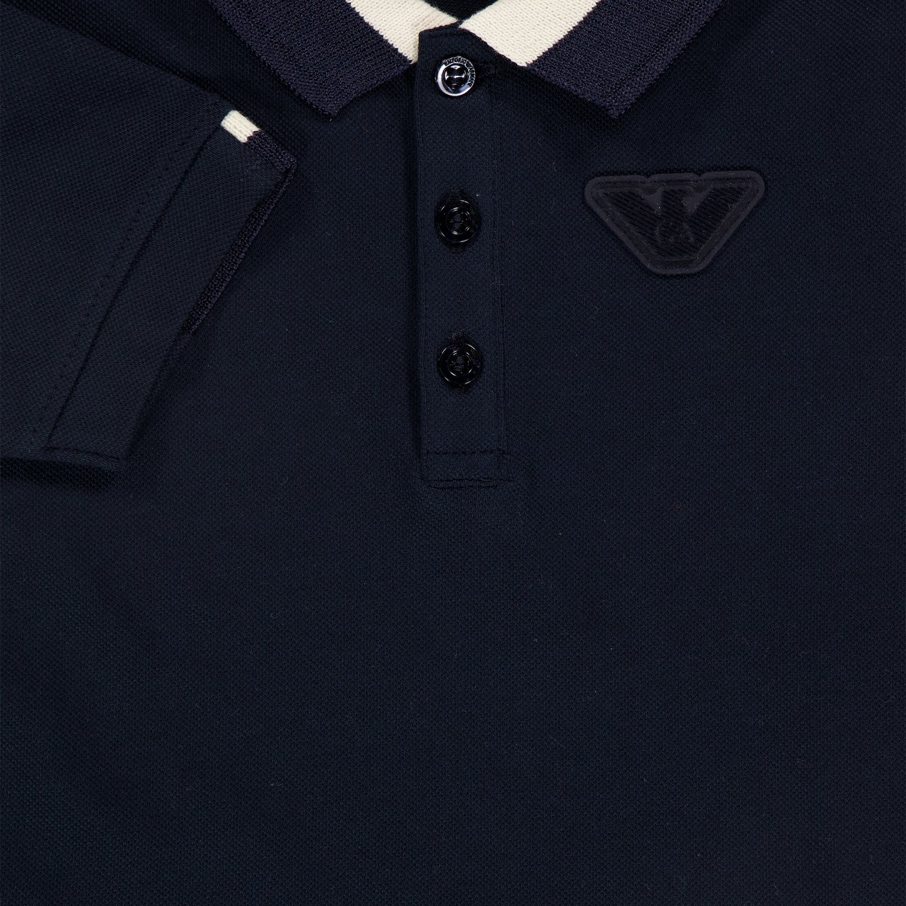 Emporio Armani Armani Baby Jongens Polo In Navy Blauw