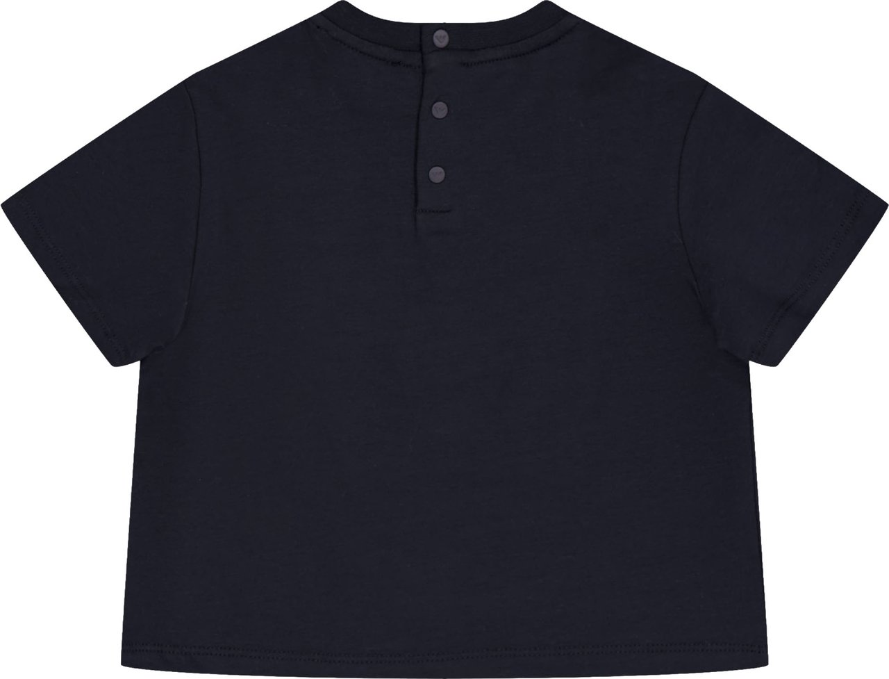 Emporio Armani Armani Baby Jongens T-Shirt In Navy Blauw