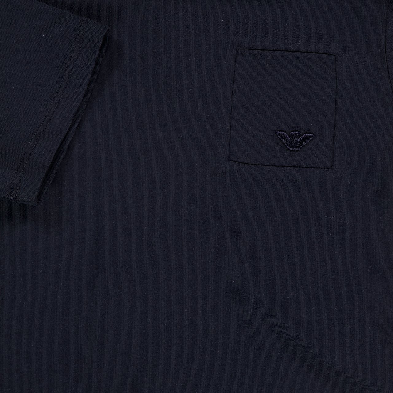 Emporio Armani Armani Baby Jongens T-Shirt In Navy Blauw