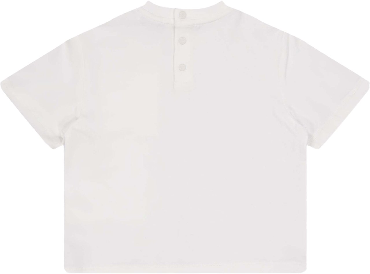 Emporio Armani Armani Baby Jongens T-Shirt In Wit Wit
