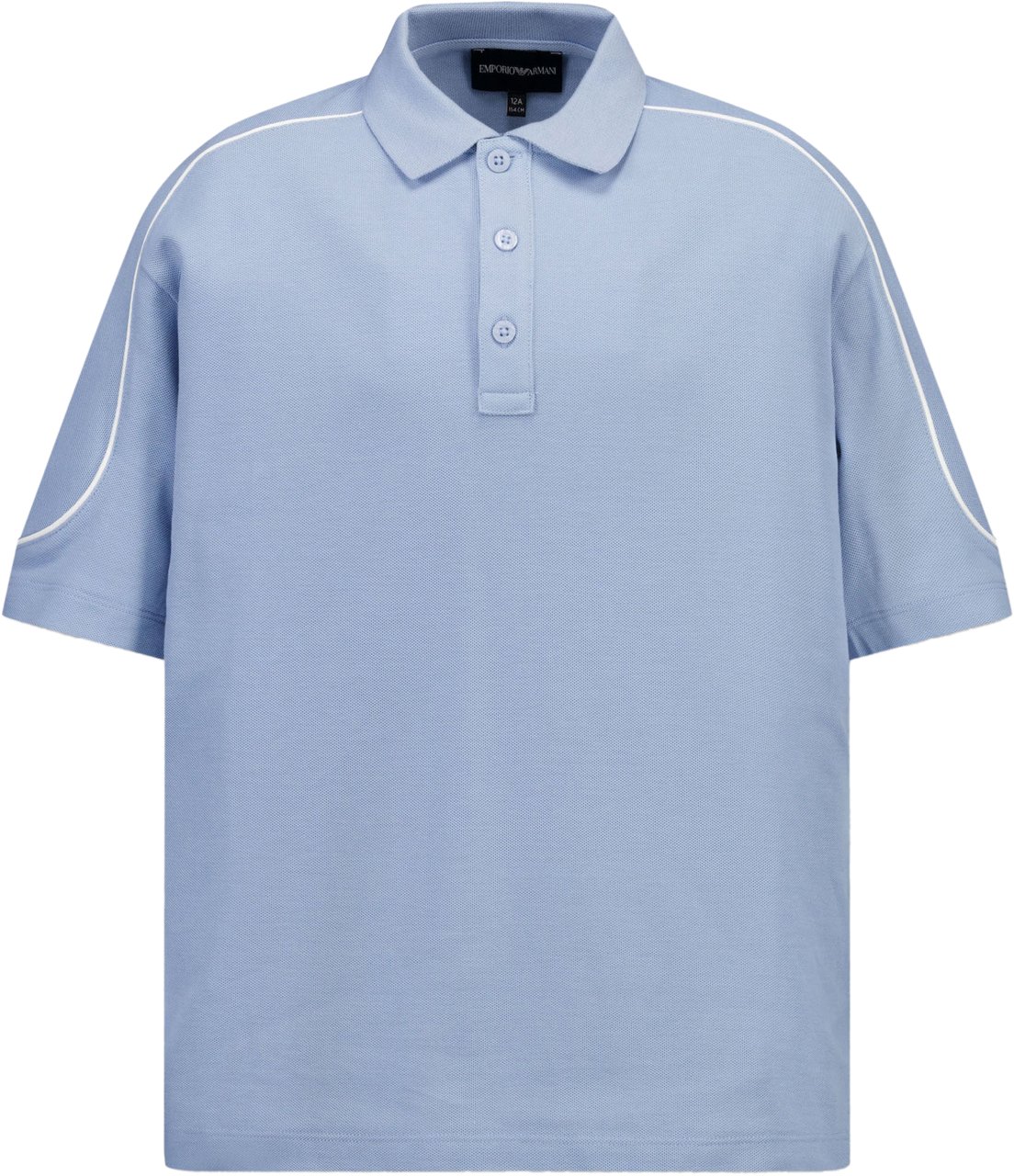 Emporio Armani Armani Kinder Jongens Polo In Licht Blauw Blauw
