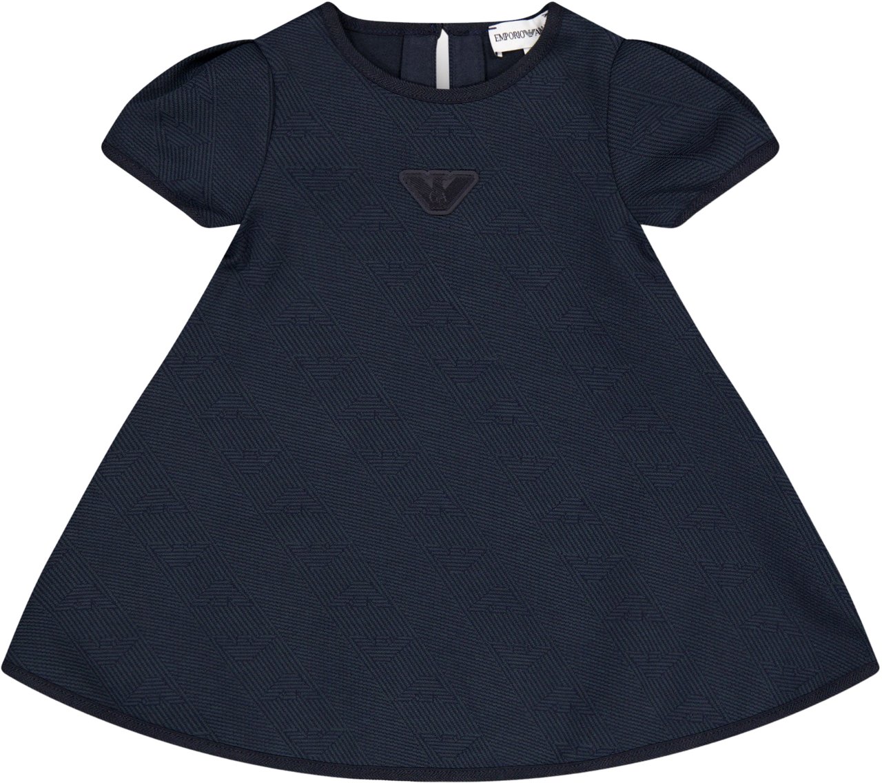 Emporio Armani Armani Baby Meisjes Jurk In Navy Blauw