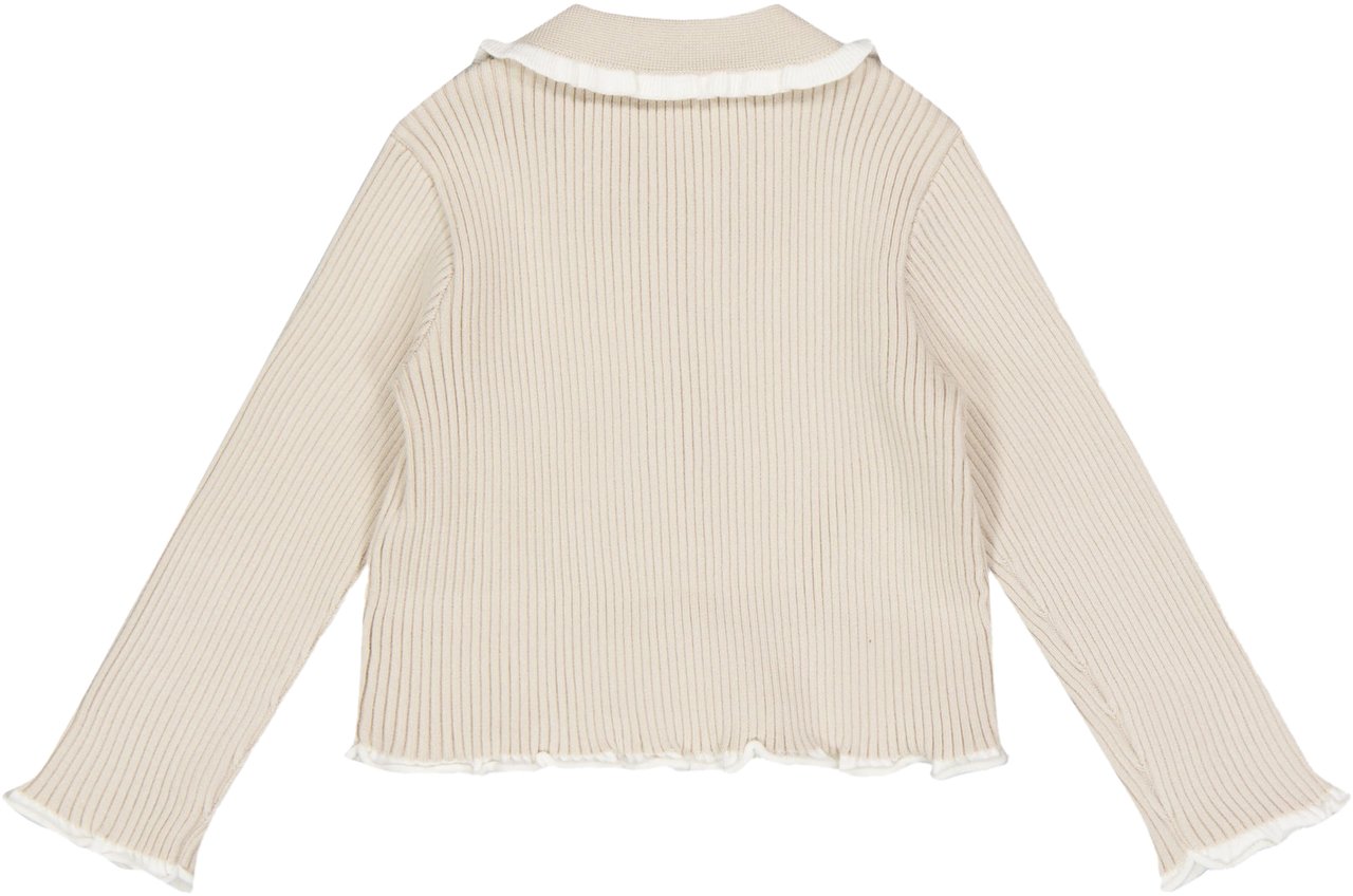 Emporio Armani Armani Baby Meisjes Vest In Beige Beige