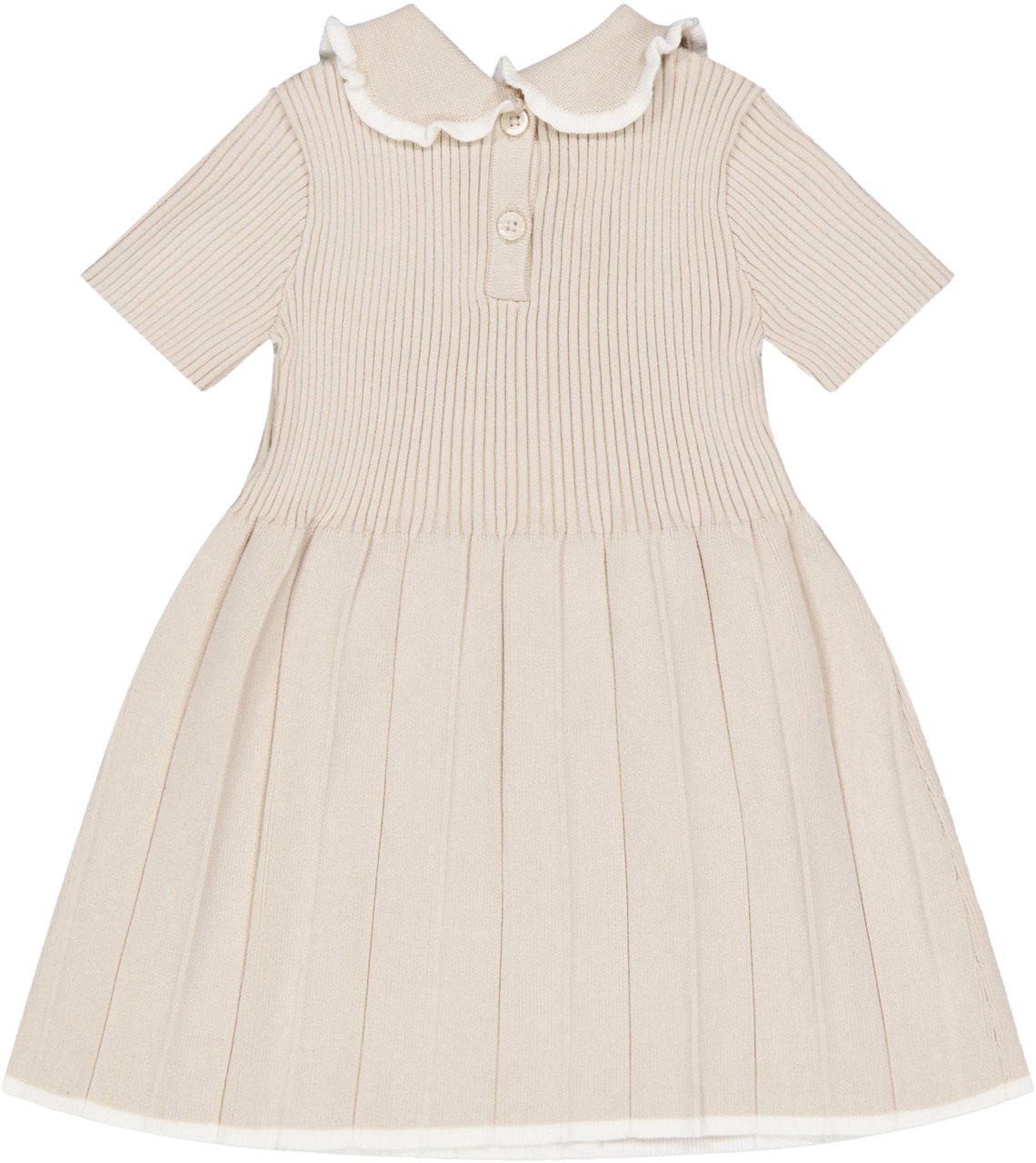 Emporio Armani Armani Baby Meisjes Jurk In Beige Beige