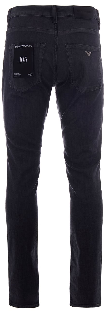 Emporio Armani Jeans Medium Grey Denim Donkergrijs