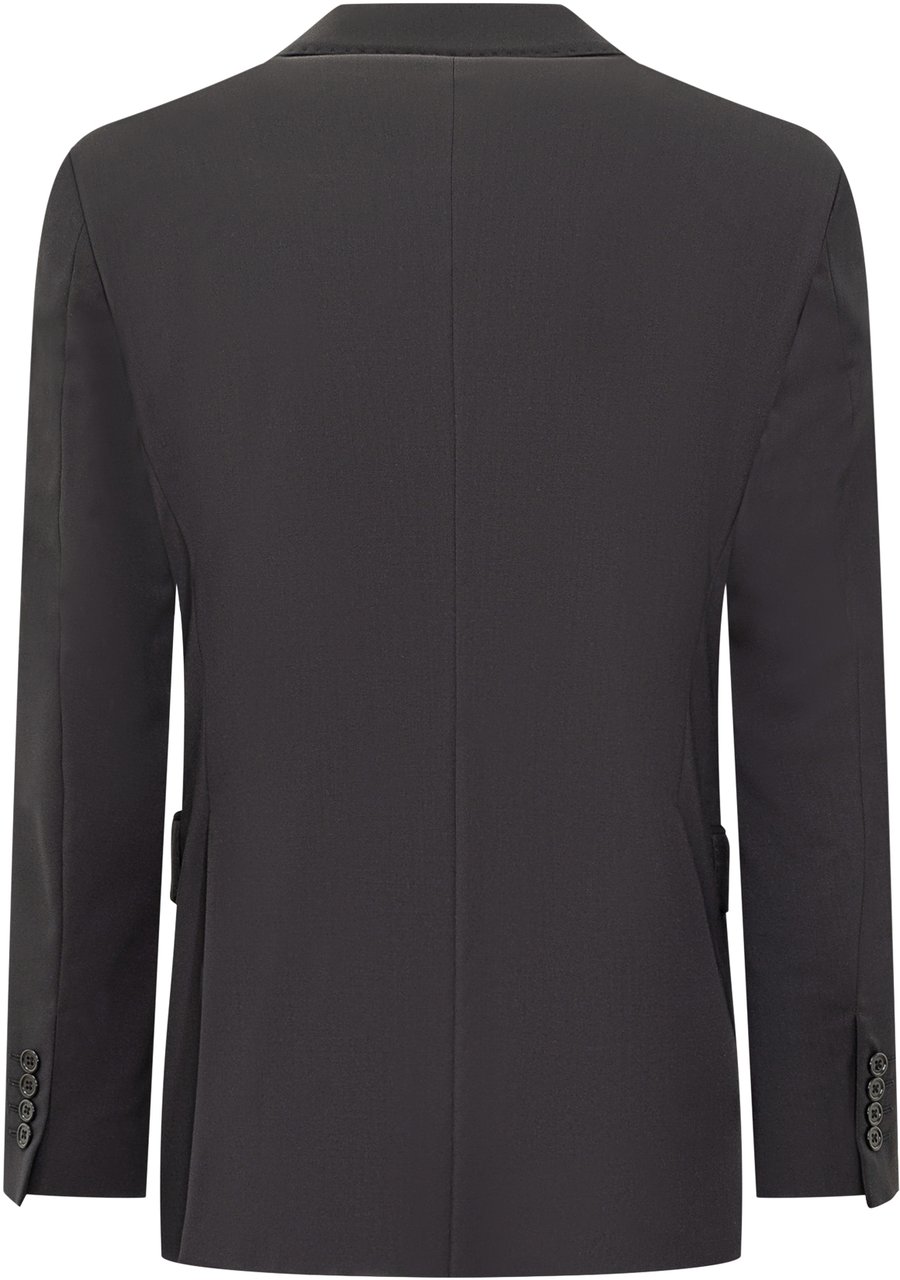 Emporio Armani Blazer Monopetto in Lana Emporio Armani Blauw