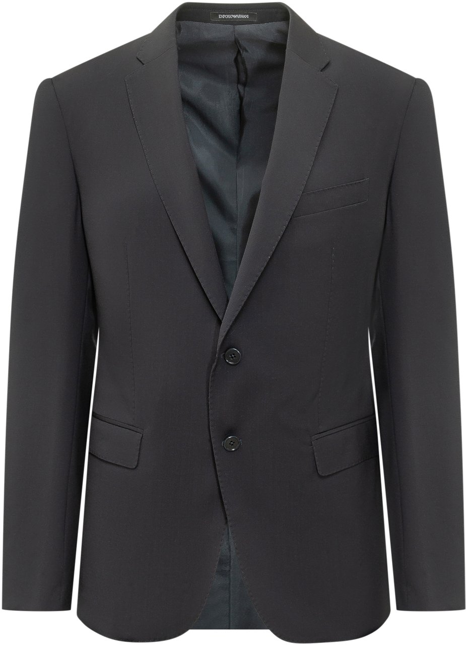 Emporio Armani Abito Monopetto Donkergrijs