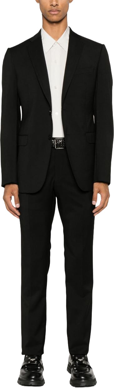 Emporio Armani Suit Black Zwart