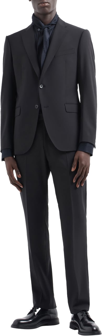 Emporio Armani Dresses Black Zwart