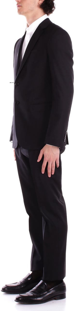 Emporio Armani Dresses Black Zwart