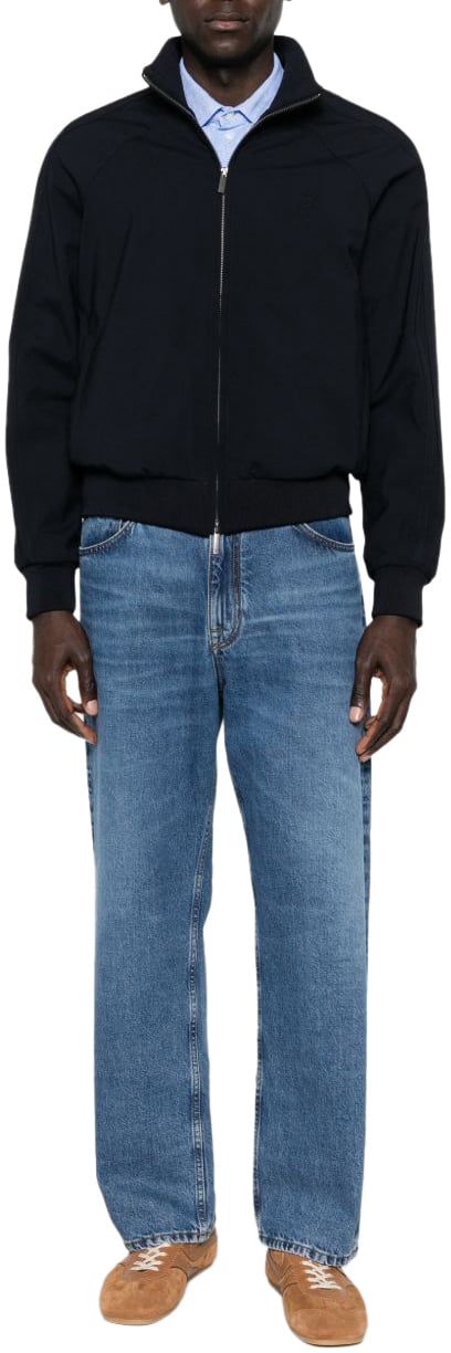 Emporio Armani Shirts Clear Blue Blauw