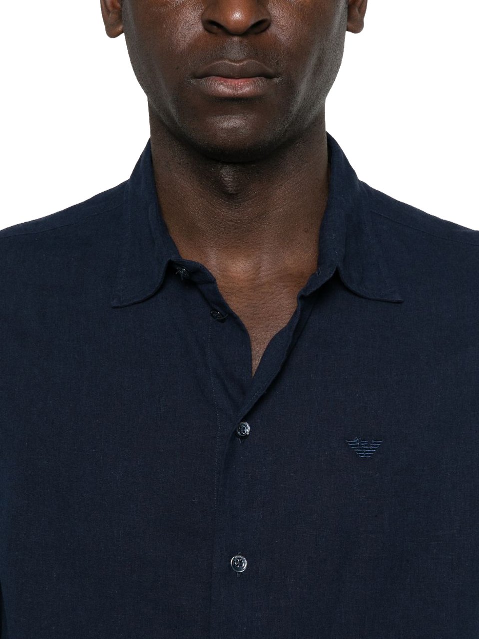 Emporio Armani Shirts Navy Navy