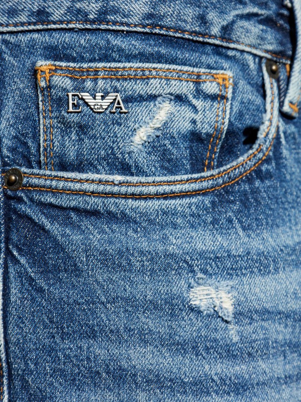 Emporio Armani Jeans Blue Blauw