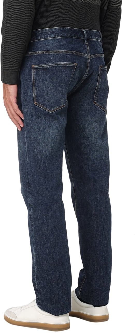 Emporio Armani Jeans Blue Denim Blauw