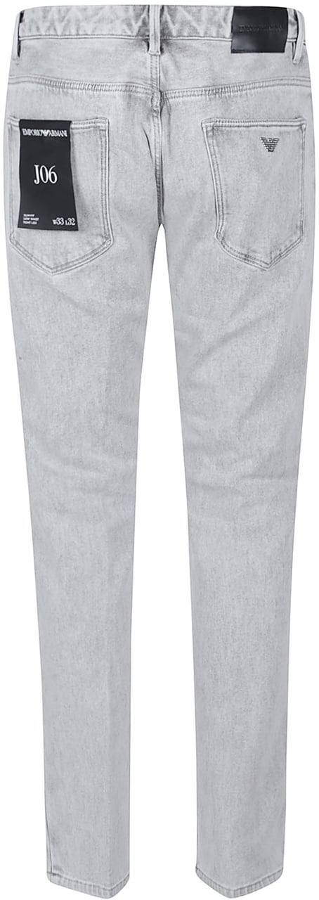 Emporio Armani 5 Pockets Jeans Grey Grijs