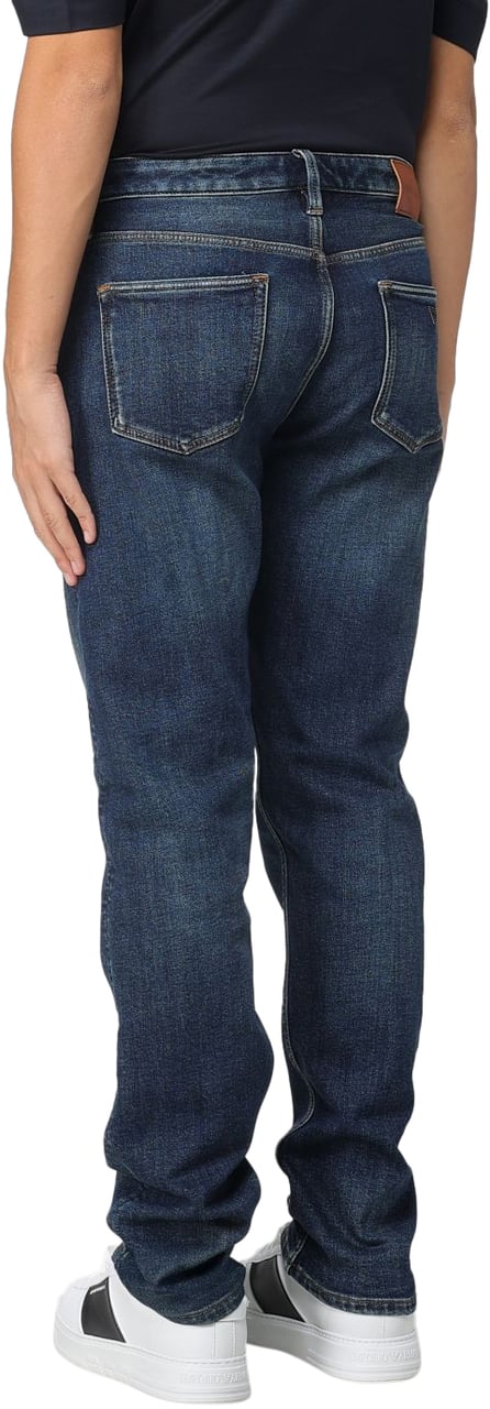Emporio Armani Jeans Light Blue Denim Blauw