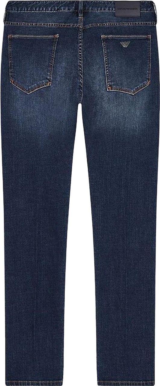 Emporio Armani Heren J06 slim-fit Blauw